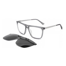 Load image into Gallery viewer, Lenspace Polarized Square Sunglasses Women Magnetic Clip On  Glasses Prescription Glasses Eyeglass Frame for Men Glasess