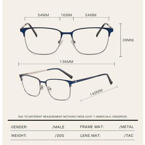 Lenspace Polarized Sunglasses Men 2 In 1 Magnetic Clip On Glasses TR90 Optical Prescription Eyewear metal Frames Eyeglasses