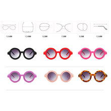 Load image into Gallery viewer, LeonLion 2023 Korean Round Children&#39;s Sunglasses Small Oval Sun Glasses for Boys/Girls Cute Glasses Retro Gafas De Sol Mujer