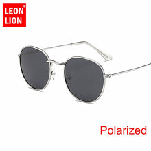 Load image into Gallery viewer, LeonLion 2023 100% Polarizd Sunglasses Women/Men Brand Designer Round Glasses Lady Mirror Sun Glasses Drive Oculos De Sol Gafas