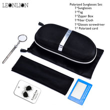 Load image into Gallery viewer, LeonLion 2023 100% Polarized Aluminum Magnesium Sunglasses Men Top Brand Design Sun Glasses Classic Retro Outdoor Eyewear