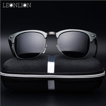 Load image into Gallery viewer, LeonLion 2023 100% Polarized Aluminum Magnesium Sunglasses Men Top Brand Design Sun Glasses Classic Retro Outdoor Eyewear