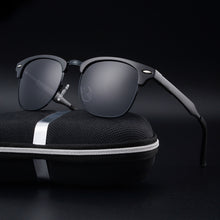 Load image into Gallery viewer, LeonLion 2023 100% Polarized Aluminum Magnesium Sunglasses Men Top Brand Design Sun Glasses Classic Retro Outdoor Eyewear