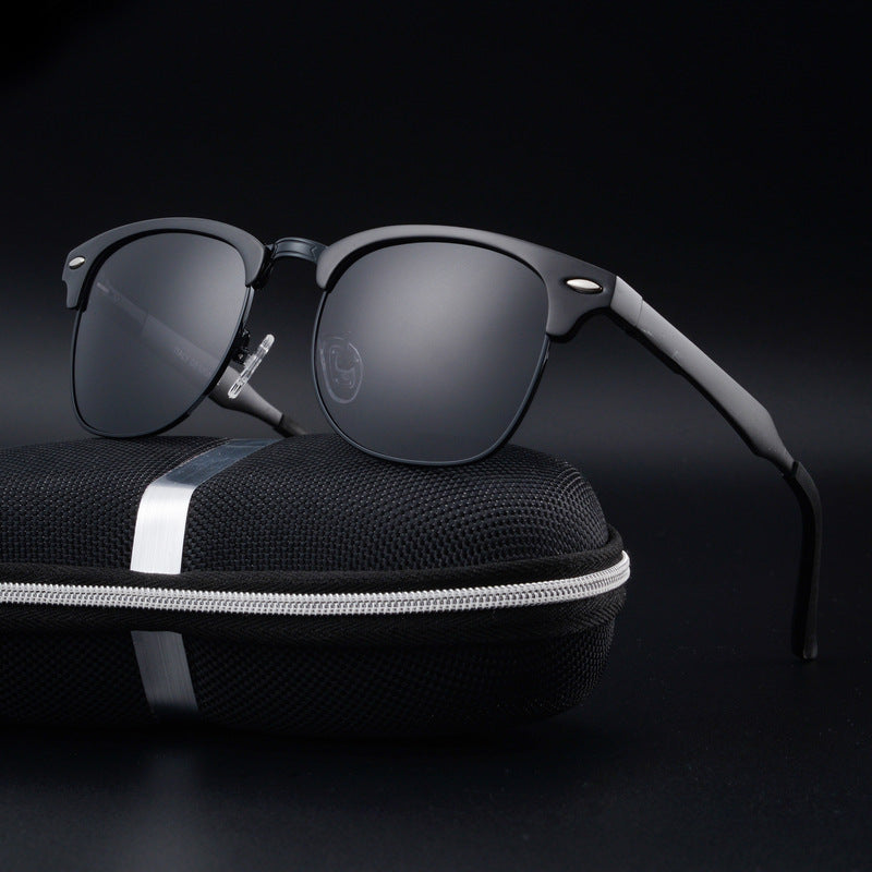 LeonLion 2023 100 Polarized Aluminum Magnesium Sunglasses Men Top
