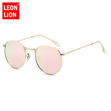 Load image into Gallery viewer, LeonLion 2023 Alloy Sunglasses Women/Men Brand Designer  Glasses Lady Round Sun Glasses Street Beat Oculos De Sol Gafas