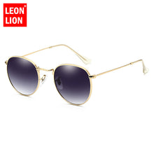 Load image into Gallery viewer, LeonLion 2023 Alloy Sunglasses Women/Men Brand Designer  Glasses Lady Round Sun Glasses Street Beat Oculos De Sol Gafas