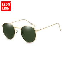 Load image into Gallery viewer, LeonLion 2023 Alloy Sunglasses Women/Men Brand Designer  Glasses Lady Round Sun Glasses Street Beat Oculos De Sol Gafas