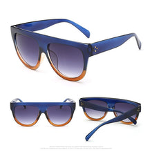 Carica l&#39;immagine nel visualizzatore di Gallery, LeonLion 2023 Big Frame Leopard Sunglasses Women/Men Candy Lens Ladies Sun Glasses Classic Retro Outdoor Oculos De Sol Gafas