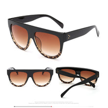 Carica l&#39;immagine nel visualizzatore di Gallery, LeonLion 2023 Big Frame Leopard Sunglasses Women/Men Candy Lens Ladies Sun Glasses Classic Retro Outdoor Oculos De Sol Gafas