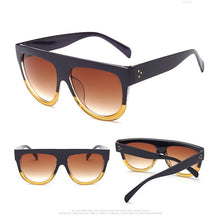 Carica l&#39;immagine nel visualizzatore di Gallery, LeonLion 2023 Big Frame Leopard Sunglasses Women/Men Candy Lens Ladies Sun Glasses Classic Retro Outdoor Oculos De Sol Gafas