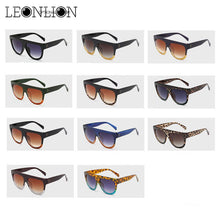 Carica l&#39;immagine nel visualizzatore di Gallery, LeonLion 2023 Big Frame Leopard Sunglasses Women/Men Candy Lens Ladies Sun Glasses Classic Retro Outdoor Oculos De Sol Gafas