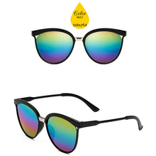 Load image into Gallery viewer, LeonLion 2023 Brand Designer Cat Eye Sunglasses Women  Plastic Sun Glasses Classic Retro Outdoor Gafas De Sol Mujer UV400