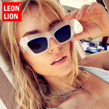Load image into Gallery viewer, LeonLion 2023 Brand Sunglasses  Trends 2023 Oversized Sunglasses Women  Designer Orange Glasses Square Shades