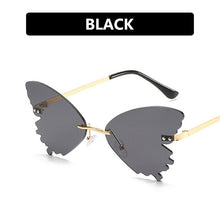 Load image into Gallery viewer, LeonLion 2023 Butterfly Retro Sunglasses Women Oversized Glasses Women Vintage Eyeglasses Women Rimless Oculos De Sol Feminino