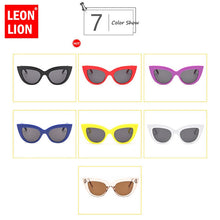 Carica l'immagine nel visualizzatore di Gallery, LeonLion 2023 Caramelle Cat Eye Occhiali da sole Donne Occhiali da sole in plastica Classic Vintage Outdoor Oculos De Sol Gafas UV400 