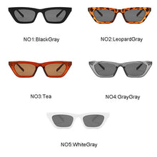 Load image into Gallery viewer, LeonLion 2023 Cat Eye Sunglasses Women Vintage Small Glasses Women  Brand Eyewear Women Retro Cateye Gafas De Sol Mujer
