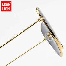 Load image into Gallery viewer, LeonLion 2023 Cateye Street Beat Sunglasses Women  Alloy Mirror Eyeglasses Vintage Outdoor Oculos De Sol Gafas UV400