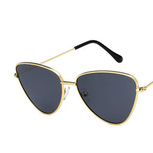 Load image into Gallery viewer, LeonLion 2023 Cateye Street Beat Sunglasses Women  Alloy Mirror Eyeglasses Vintage Outdoor Oculos De Sol Gafas UV400