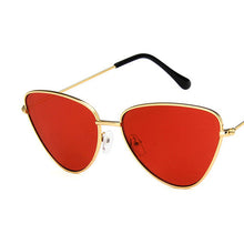 Load image into Gallery viewer, LeonLion 2023 Cateye Street Beat Sunglasses Women  Alloy Mirror Eyeglasses Vintage Outdoor Oculos De Sol Gafas UV400