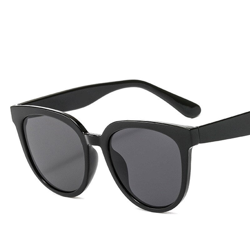 LeonLion 2023 Cateye Sunglasses Women  Brand Glasses For Women/Men Retro Eyeglasses Women Round Oculos De Sol Feminino