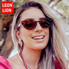 Load image into Gallery viewer, LeonLion 2023 Cateye Sunglasses Women  Retro Glasses Women Vintage Eyeglasses For Women Mirror Oculos De Sol Feminino