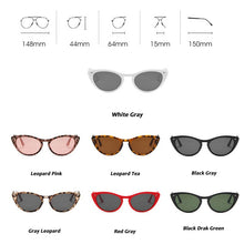 Load image into Gallery viewer, LeonLion 2023 Cateye Sunglasses Women  Retro Glasses Women Vintage Eyeglasses For Women Mirror Oculos De Sol Feminino