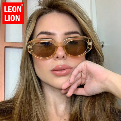 LeonLion 2023 Cateye Sunglasses Women Vintage Cat Eye Glasses 2023  Designer Shades Women  Gafas De Sol Mujer