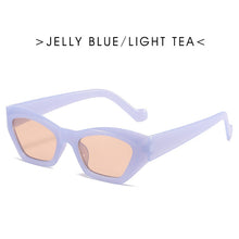 Carica l&#39;immagine nel visualizzatore di Gallery, LeonLion 2023 Cateye Women Sunglasses  Brand Glasses Women/Men Brand Designer Eyeglasses For Women/Men Small Frame Okulary