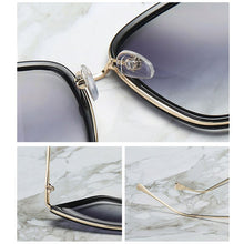 Load image into Gallery viewer, LeonLion 2023 Classic Alloy Sunglasses Women Vintage Cat Eye Gradient Mens Sun Glasses Travel UV400 Vintage Oculos Feminino