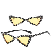 Load image into Gallery viewer, LeonLion 2023 Crystal Triangle Sunglasses Women Ocean Lens Classic Vintage Sun Glasses Outdoor UV400 Oculos De Sol Masculino