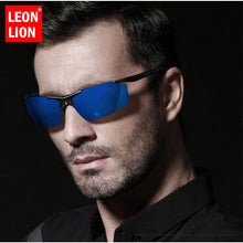 Carica l'immagine nel visualizzatore di Gallery, LeonLion 2023 Driving Sunglasses Women/Men Mirror Glasses Lady Vintage TAC Sun Glasses Travel Lunette De Soleil Femme UV400