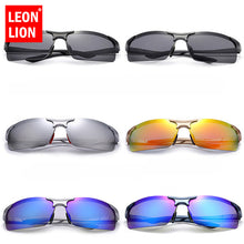 Carica l'immagine nel visualizzatore di Gallery, LeonLion 2023 Driving Sunglasses Women/Men Mirror Glasses Lady Vintage TAC Sun Glasses Travel Lunette De Soleil Femme UV400