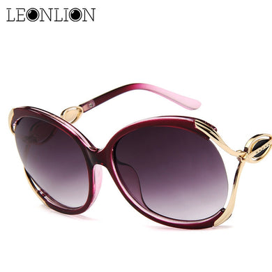 LeonLion 2023 Big Frame Sunglasses Women  Sun Glasses For Women Travel Classic Vintage Ladies Oculos De Sol Gafas