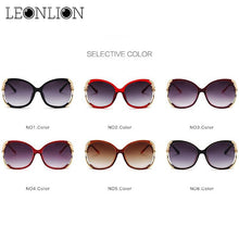 Load image into Gallery viewer, LeonLion 2023 Big Frame Sunglasses Women  Sun Glasses For Women Travel Classic Vintage Ladies Oculos De Sol Gafas