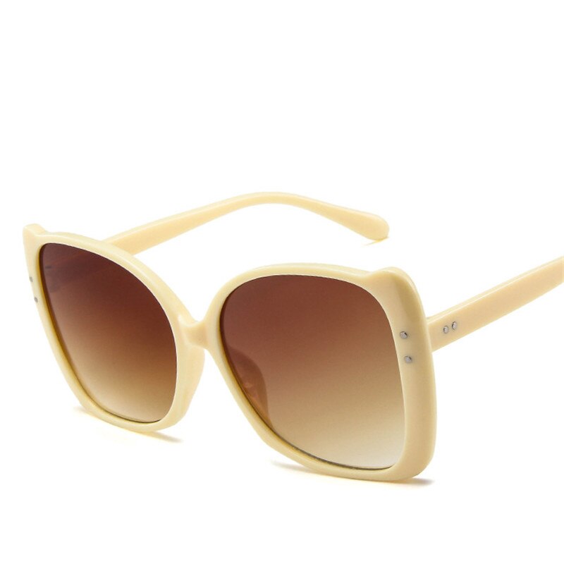 LeonLion 2023 Butterfly Oversized Frame Sunglasses Women Retro Square Glasses Men Leopard Oculos Feminino Plus Size