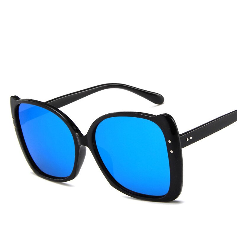 LeonLion 2023 Butterfly Oversized Frame Sunglasses Women Retro Square Glasses Men Leopard Oculos Feminino Plus Size