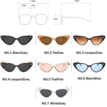 Load image into Gallery viewer, LeonLion 2023 Cateye Women Sunglasses Lady  Vintage Sun Glasses Retro Mirror Oculos De Sol Feminino UV400