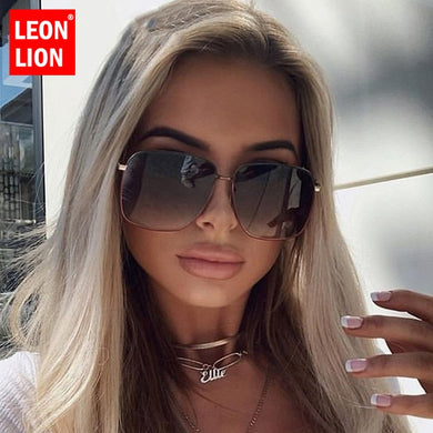 2022 Fashion Metal Women Sunglasses Mirror Classic Large frame Retro Street Beat Glasses Travel Oculos De Sol UV400
