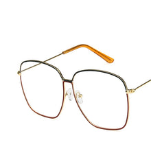 Load image into Gallery viewer, 2022 Fashion Metal Women Sunglasses Mirror Classic Large frame Retro Street Beat Glasses Travel Oculos De Sol UV400