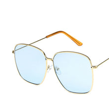 Load image into Gallery viewer, 2022 Fashion Metal Women Sunglasses Mirror Classic Large frame Retro Street Beat Glasses Travel Oculos De Sol UV400