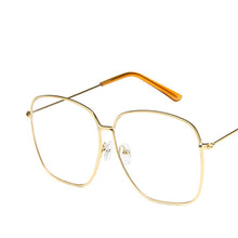 Load image into Gallery viewer, 2022 Fashion Metal Women Sunglasses Mirror Classic Large frame Retro Street Beat Glasses Travel Oculos De Sol UV400
