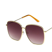 Load image into Gallery viewer, 2022 Fashion Metal Women Sunglasses Mirror Classic Large frame Retro Street Beat Glasses Travel Oculos De Sol UV400