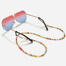 Load image into Gallery viewer, LeonLion 2023 Rainbow Sunglasses Chain Women Metal Lanyard for Men/Women Elegant Glasses Lanyard Classic Glasses Chain