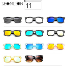 Load image into Gallery viewer, LeonLion 2023 Square Sunglasses Women Designer  Man/Women Sun Glasses Classic Vintage UV400 Outdoor Oculos De Sol