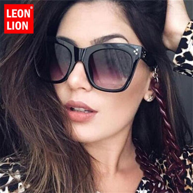 LeonLion 2023 Square Sunglasses Women  Brand Glasses Men Vintage Travel Street Beat Oculos De Sol Gafas UV400