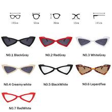 Load image into Gallery viewer, LeonLion 2023 Triangle Sunglasses Women Brand Designer Small Frame Plastic Sunglasses Vintage Lentes De Sol Mujer