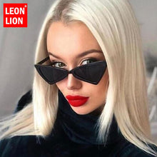 Load image into Gallery viewer, LeonLion 2023 Triangle Sunglasses Women Brand Designer Small Frame Plastic Sunglasses Vintage Lentes De Sol Mujer