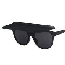 Load image into Gallery viewer, LeonLion 2023 Hat Flip Sunglasses Women Oversized Sun Glasses Women/Men  Designer Eyeglasses Women Punk Gafas De Sol Mujer