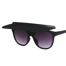 Load image into Gallery viewer, LeonLion 2023 Hat Flip Sunglasses Women Oversized Sun Glasses Women/Men  Designer Eyeglasses Women Punk Gafas De Sol Mujer