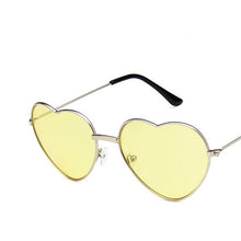 Load image into Gallery viewer, LeonLion 2023 Heart Sunglasses Women Vintage Glasses for Women/Men Ocean Lens Eyeglasses Women Mirror Oculos De Sol Feminino